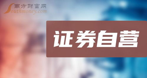 2024年证券自营概念股有哪些,名单值得关注收藏 1月9日